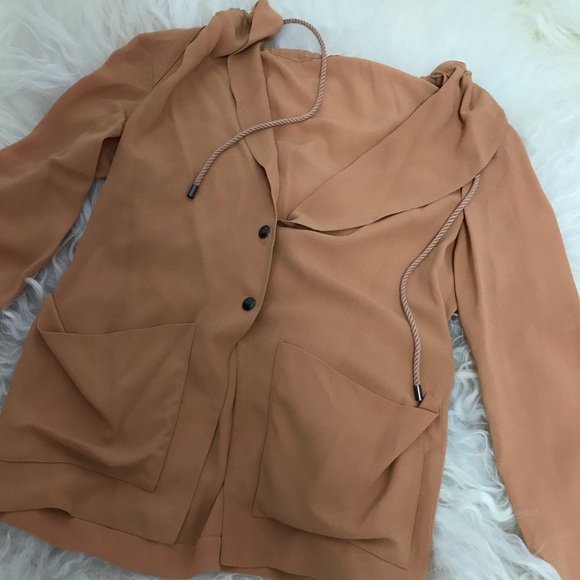 DEREK LAM Silk Long Sleeve Top - Picture 2 of 6